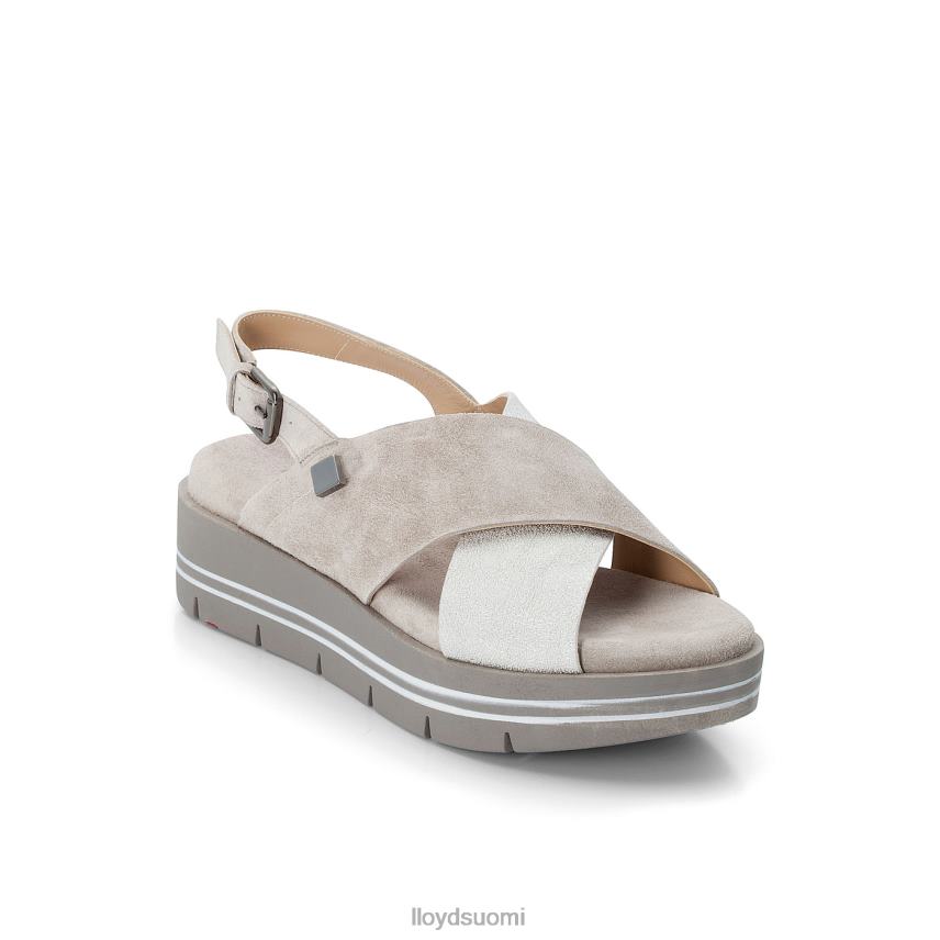 kenkiä LLOYD mokkanahkapintaiset sandaalit harmaa naiset 2N8DX1252