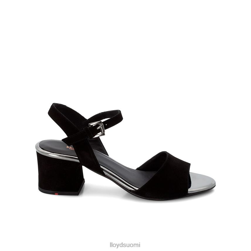 kenkiä LLOYD mokkanahkapintaiset sandaalit musta naiset 2N8DX1173