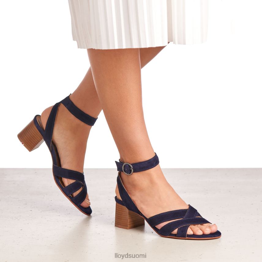 kenkiä LLOYD mokkanahkapintaiset sandaalit sininen naiset 2N8DX1159