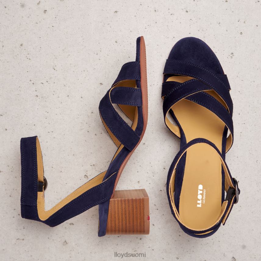 kenkiä LLOYD mokkanahkapintaiset sandaalit sininen naiset 2N8DX1159