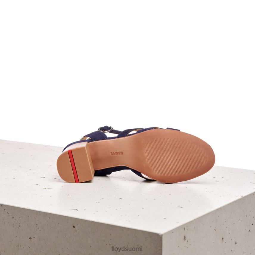 kenkiä LLOYD mokkanahkapintaiset sandaalit sininen naiset 2N8DX1159