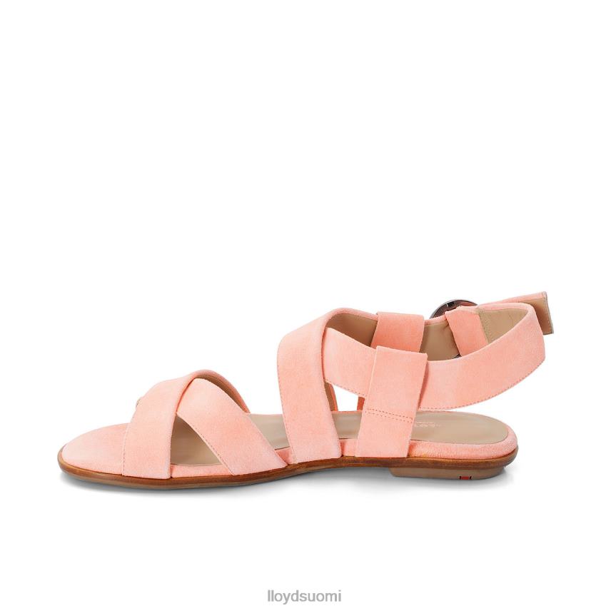 kenkiä LLOYD mokkanahkapintaiset sandaalit vaaleanpunainen naiset 2N8DX1360