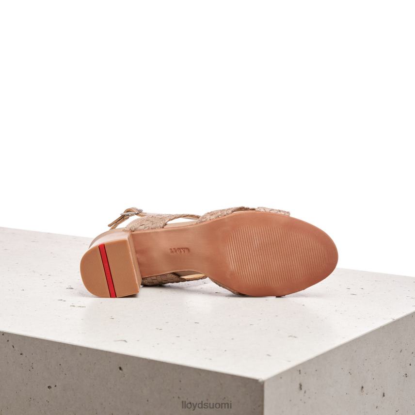 kenkiä LLOYD nahkainen sandaali beige naiset 2N8DX1217