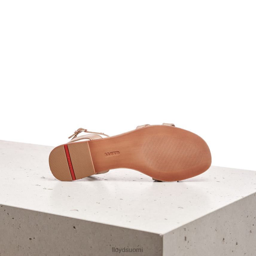 kenkiä LLOYD nahkainen sandaali beige naiset 2N8DX1238