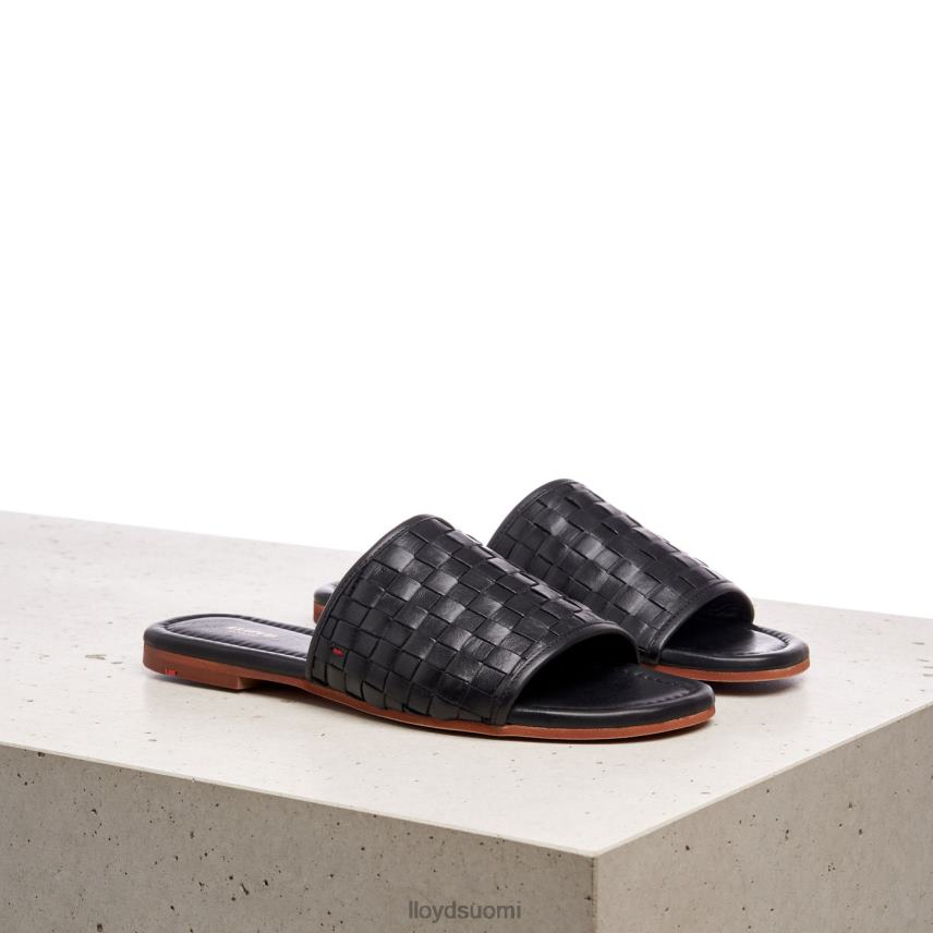 kenkiä LLOYD nahkainen sandaali musta naiset 2N8DX1230