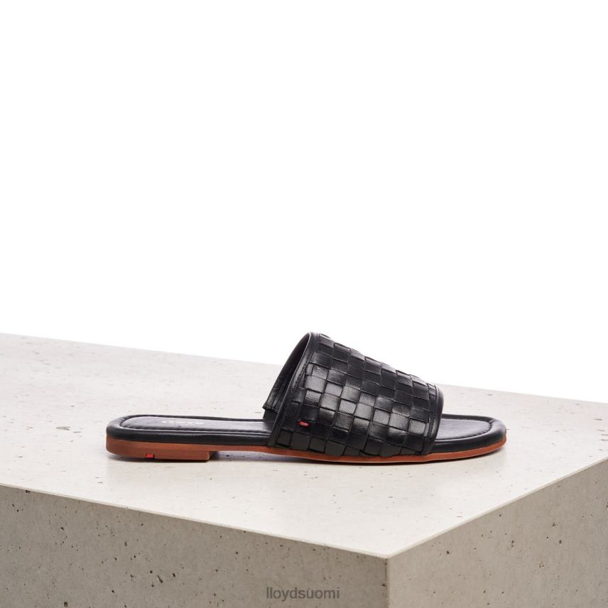 kenkiä LLOYD nahkainen sandaali musta naiset 2N8DX1230