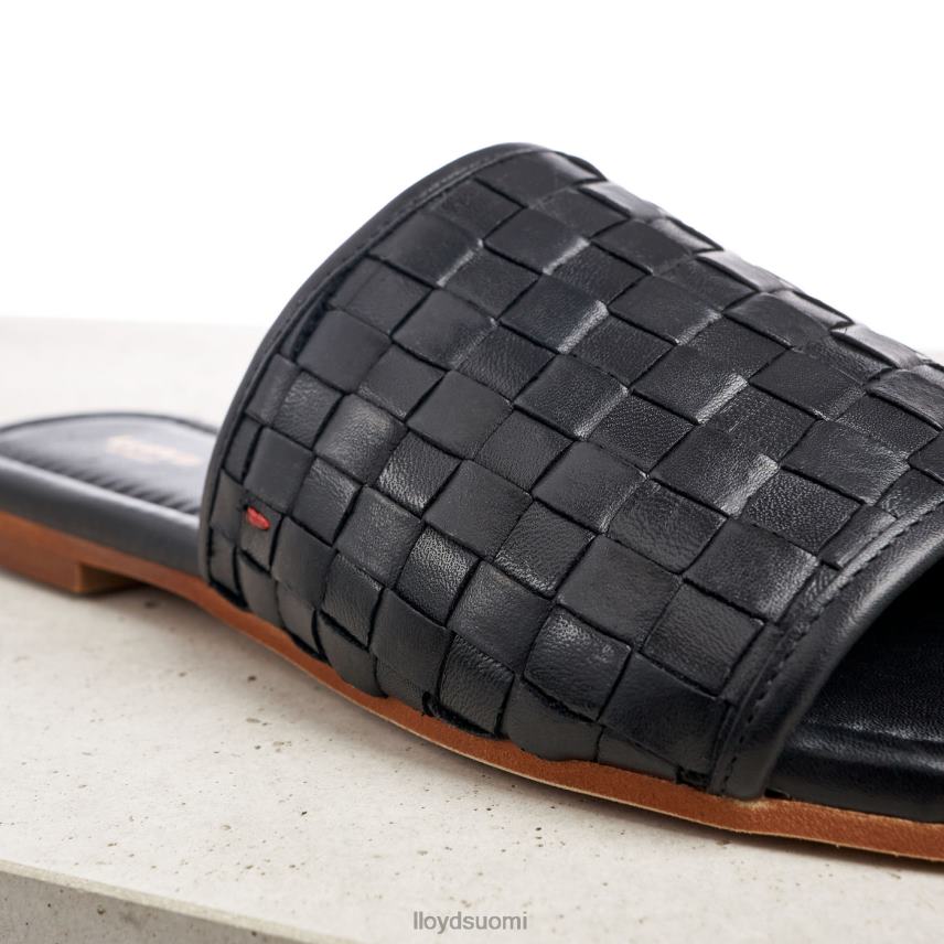 kenkiä LLOYD nahkainen sandaali musta naiset 2N8DX1230