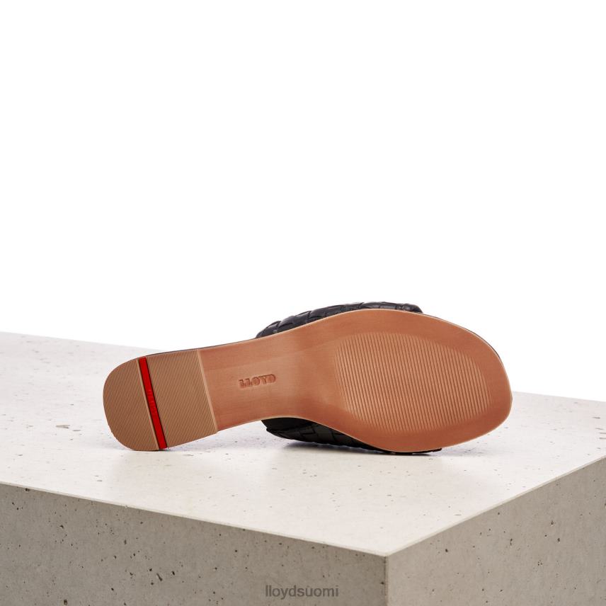 kenkiä LLOYD nahkainen sandaali musta naiset 2N8DX1230