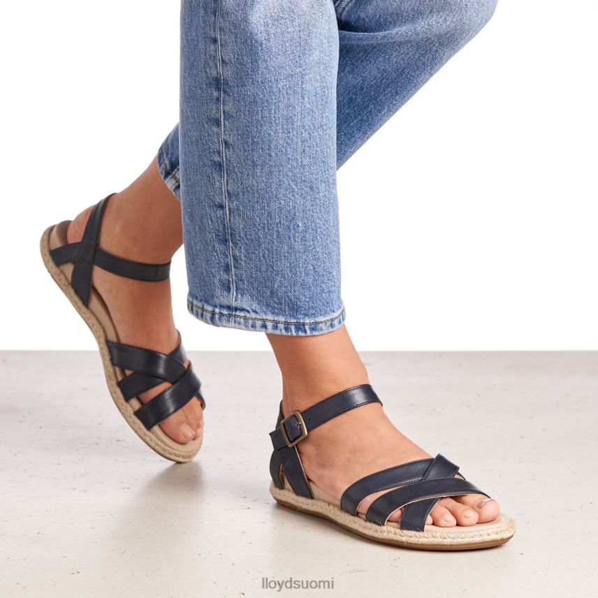 kenkiä LLOYD nahkainen sandaali sininen naiset 2N8DX1209