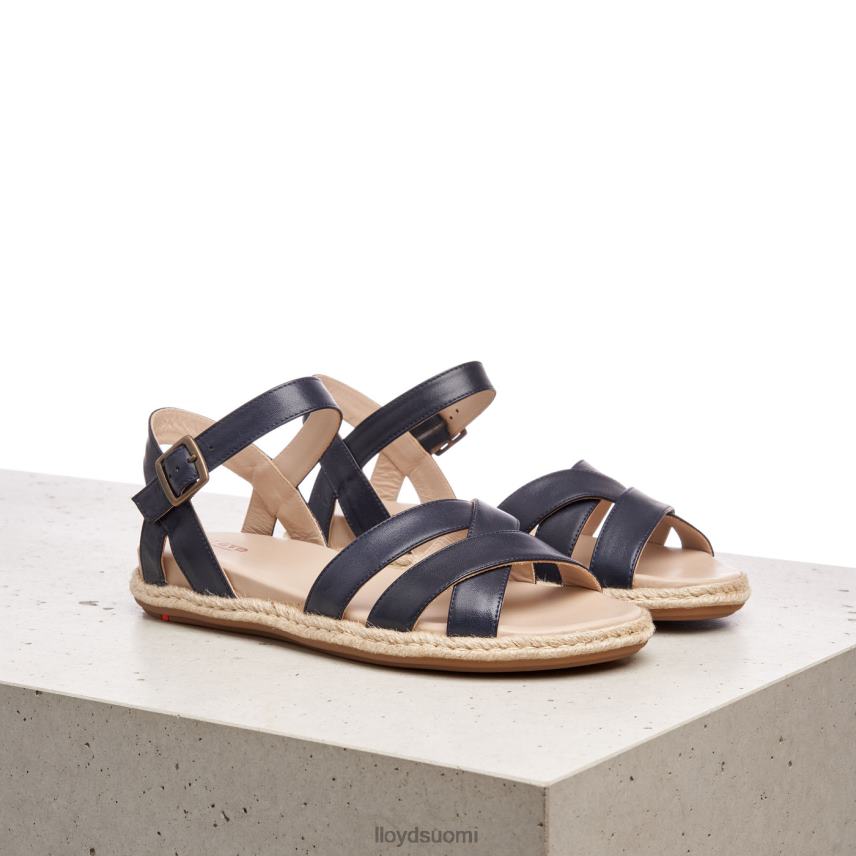 kenkiä LLOYD nahkainen sandaali sininen naiset 2N8DX1209