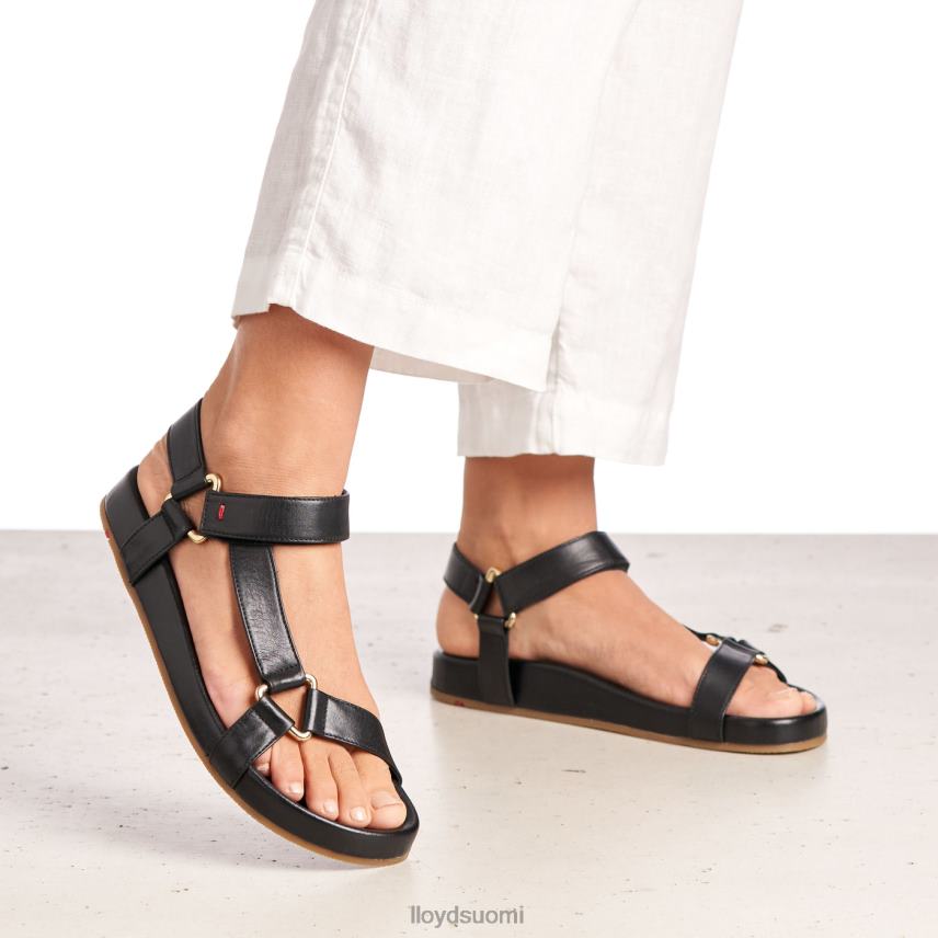 kenkiä LLOYD sandaali musta naiset 2N8DX1246