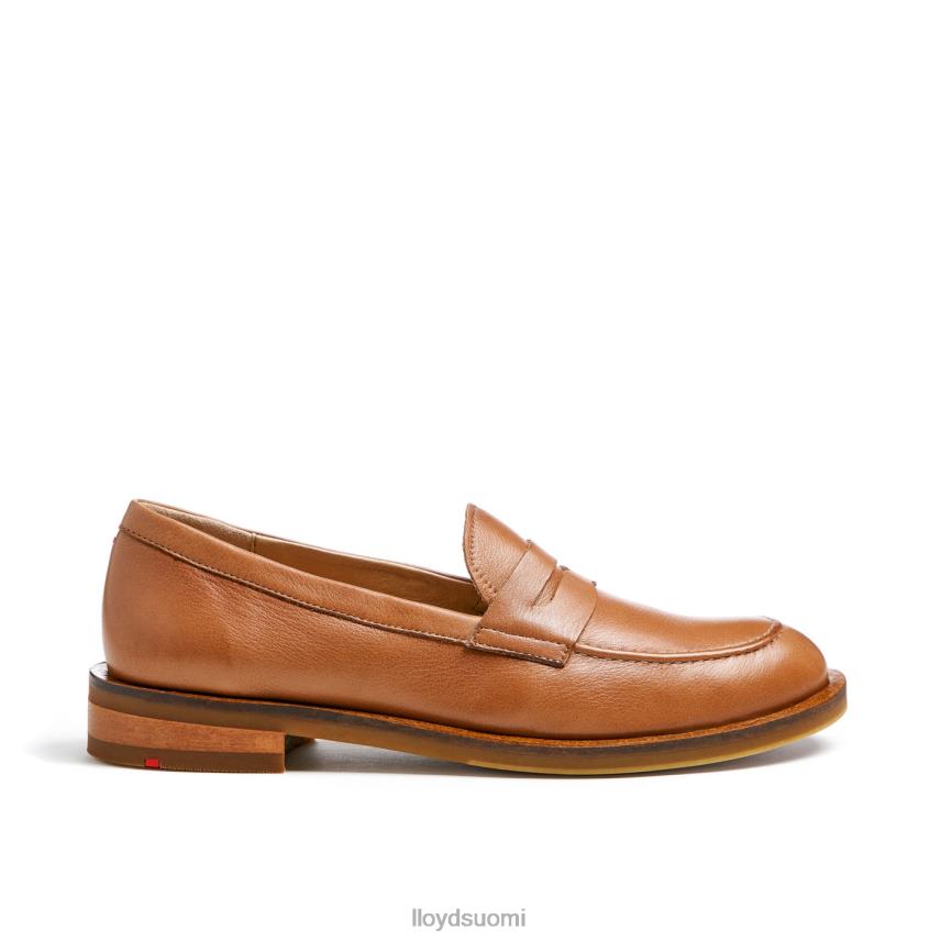 kenkiä LLOYD karkea nahkainen slip-on tohveli ruskea naiset 2N8DX1026