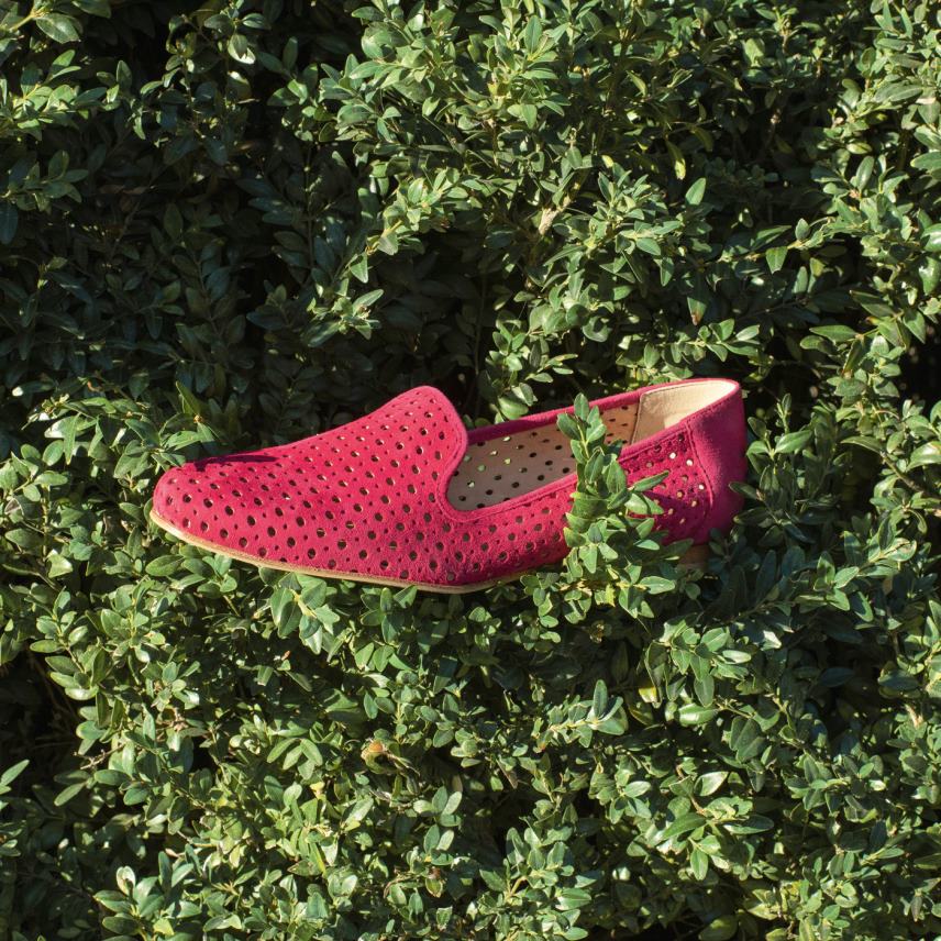 kenkiä LLOYD mokkanahkainen tohveli punainen naiset 2N8DX1141