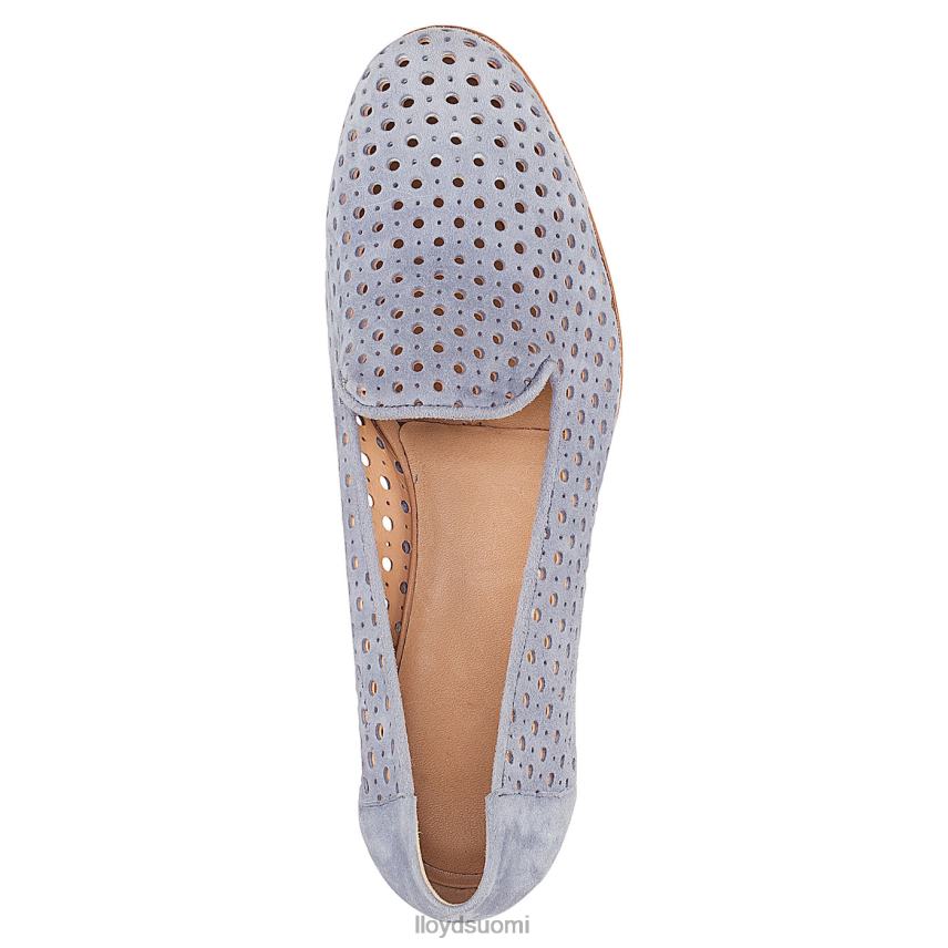 kenkiä LLOYD mokkanahkainen tohveli sininen naiset 2N8DX1151