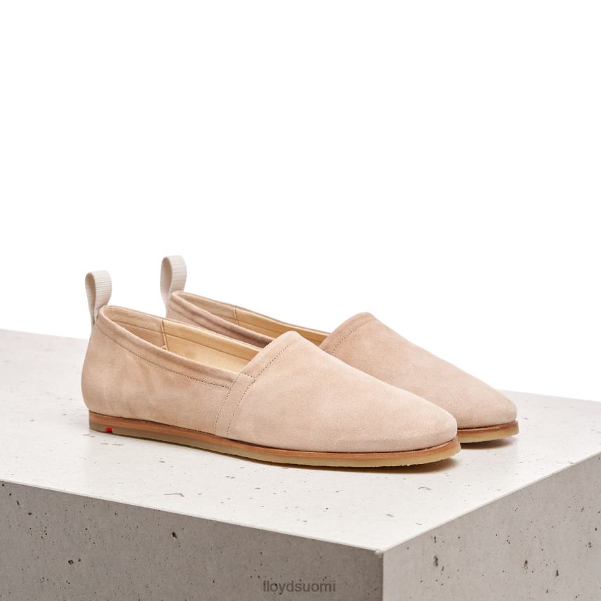 kenkiä LLOYD nahkainen slip tohvelissa beige naiset 2N8DX1129