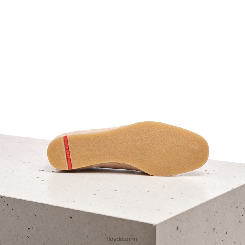 kenkiä LLOYD nahkainen slip tohvelissa beige naiset 2N8DX1129
