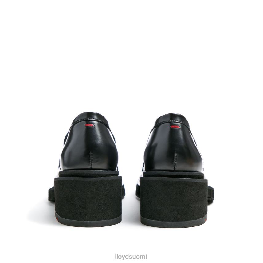 kenkiä LLOYD nahkainen slip tohvelissa musta naiset 2N8DX1113