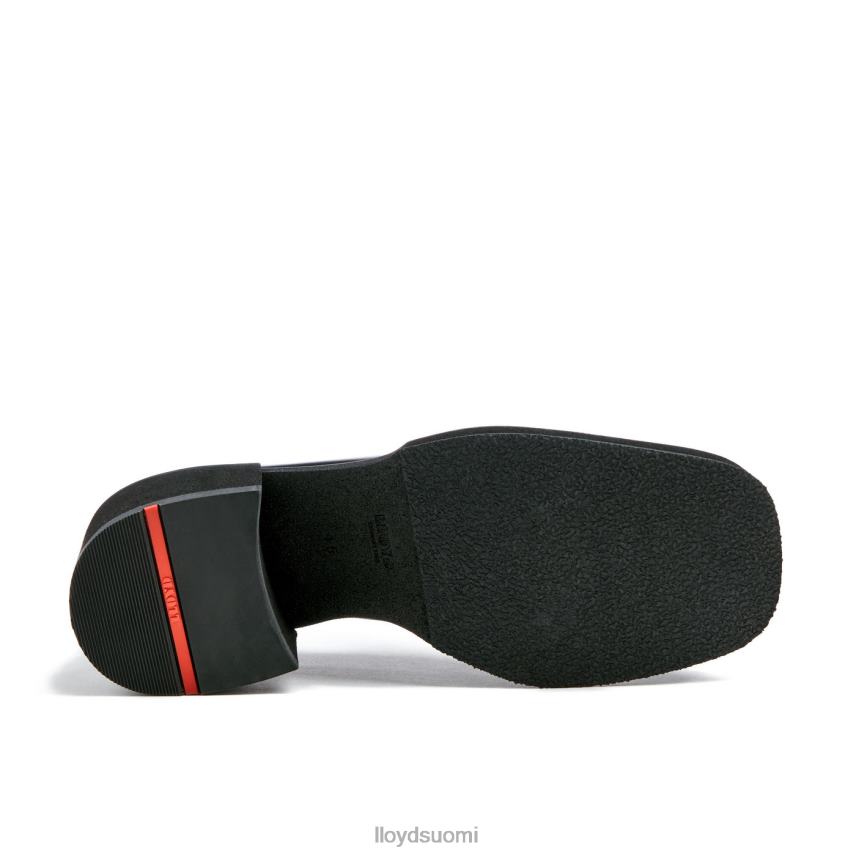 kenkiä LLOYD nahkainen slip tohvelissa musta naiset 2N8DX1113