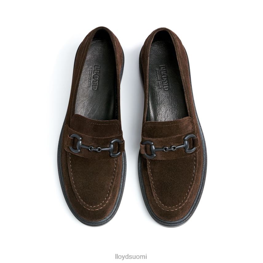 kenkiä LLOYD nahkainen slip tohvelissa ruskea naiset 2N8DX1110