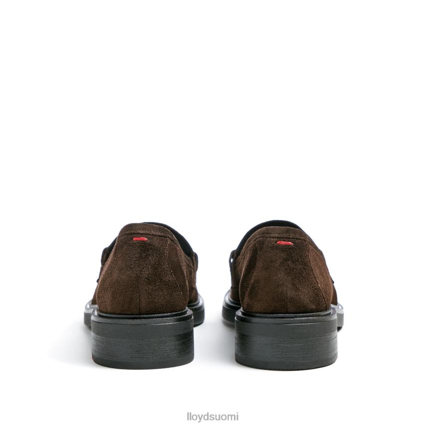 kenkiä LLOYD nahkainen slip tohvelissa ruskea naiset 2N8DX1110