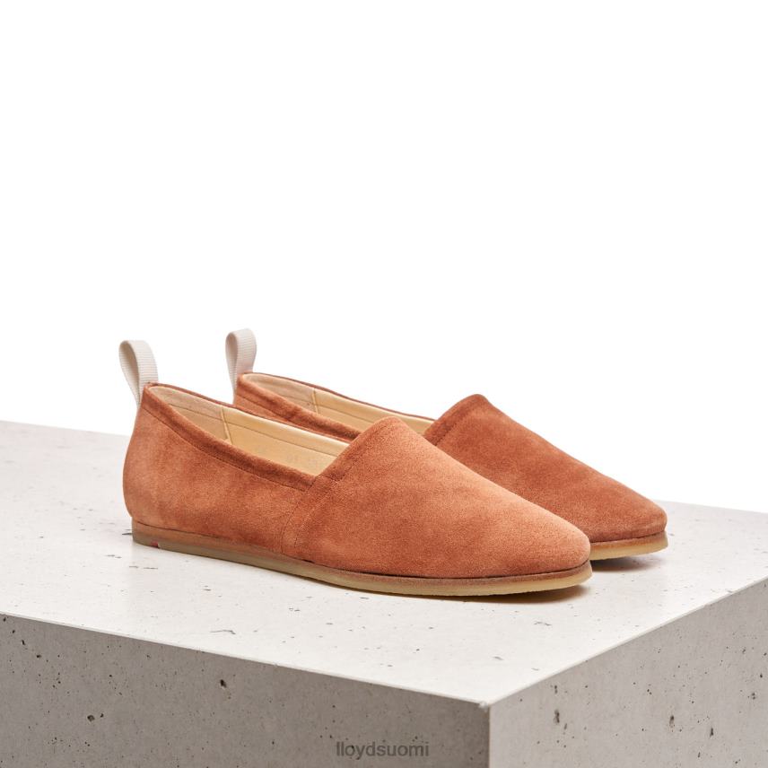 kenkiä LLOYD nahkainen slip tohvelissa ruskea naiset 2N8DX1123