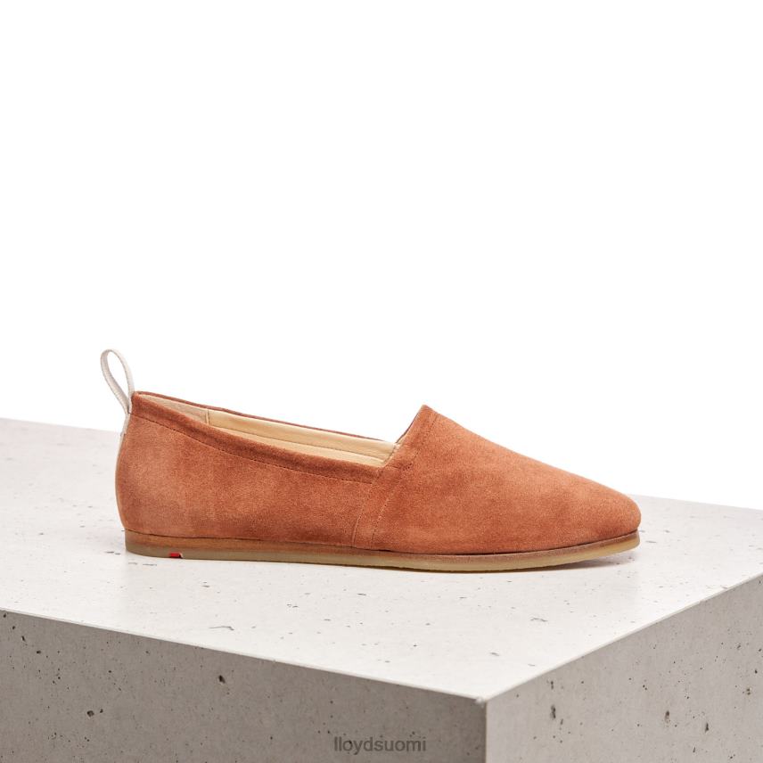 kenkiä LLOYD nahkainen slip tohvelissa ruskea naiset 2N8DX1123