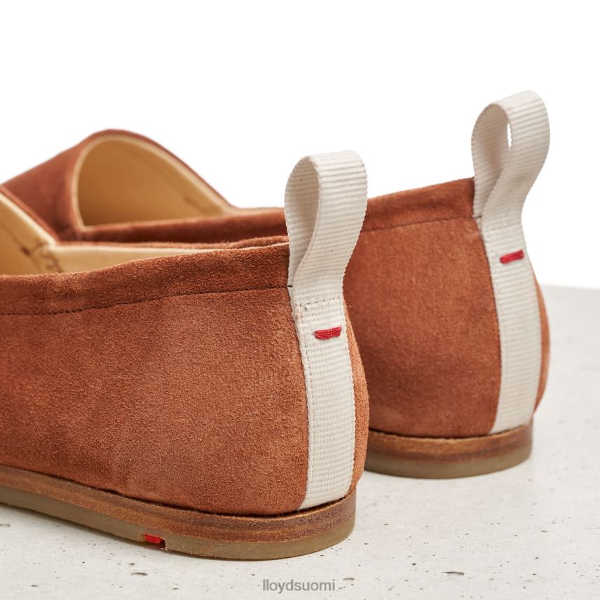 kenkiä LLOYD nahkainen slip tohvelissa ruskea naiset 2N8DX1123