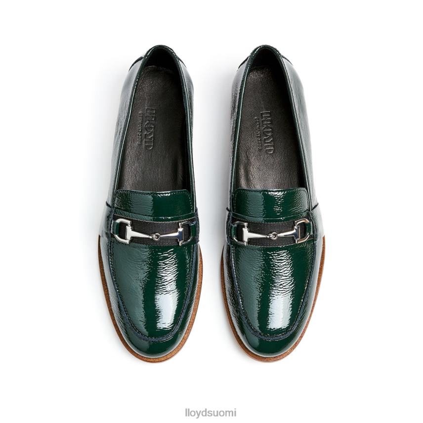 kenkiä LLOYD nahkainen slip tohvelissa vihreä naiset 2N8DX1112