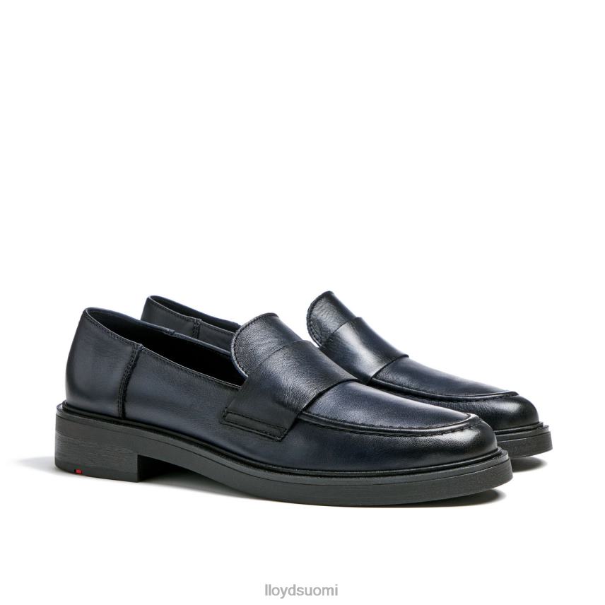 kenkiä LLOYD pukea päälle nahkainen tohveli sininen naiset 2N8DX1108