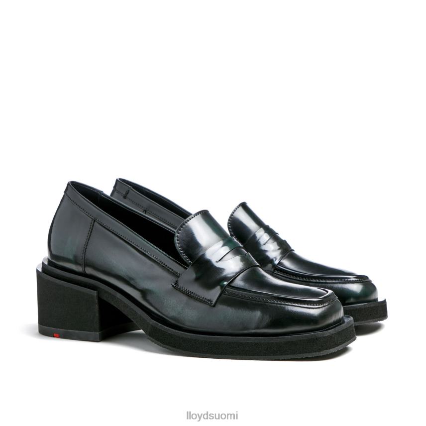 kenkiä LLOYD pukea päälle nahkainen tohveli vihreä naiset 2N8DX1114