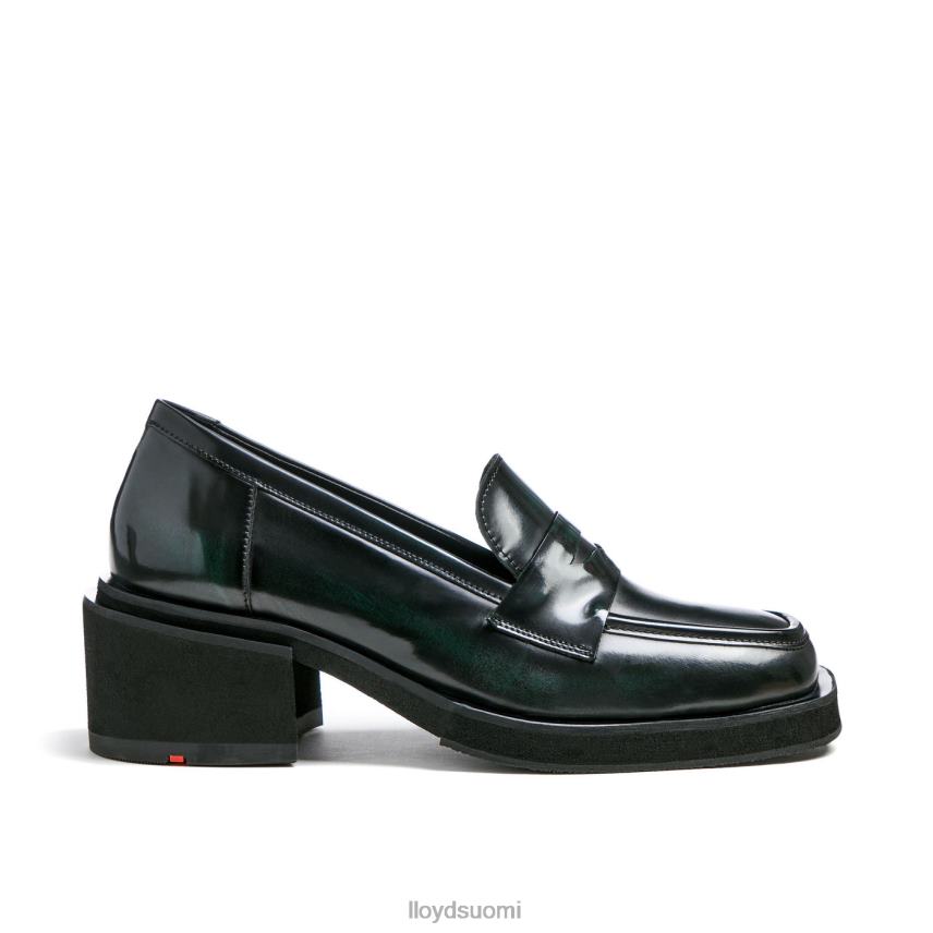 kenkiä LLOYD pukea päälle nahkainen tohveli vihreä naiset 2N8DX1114