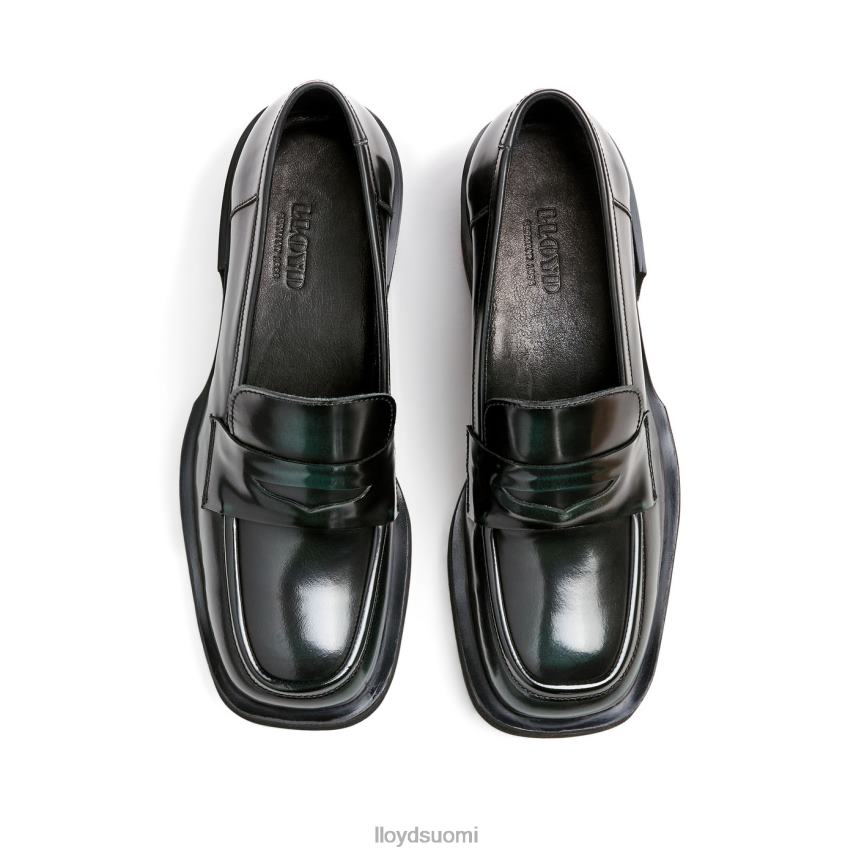 kenkiä LLOYD pukea päälle nahkainen tohveli vihreä naiset 2N8DX1114