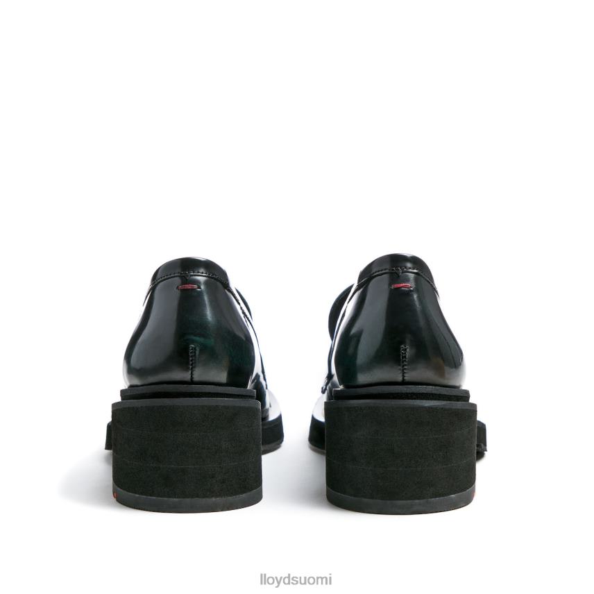 kenkiä LLOYD pukea päälle nahkainen tohveli vihreä naiset 2N8DX1114