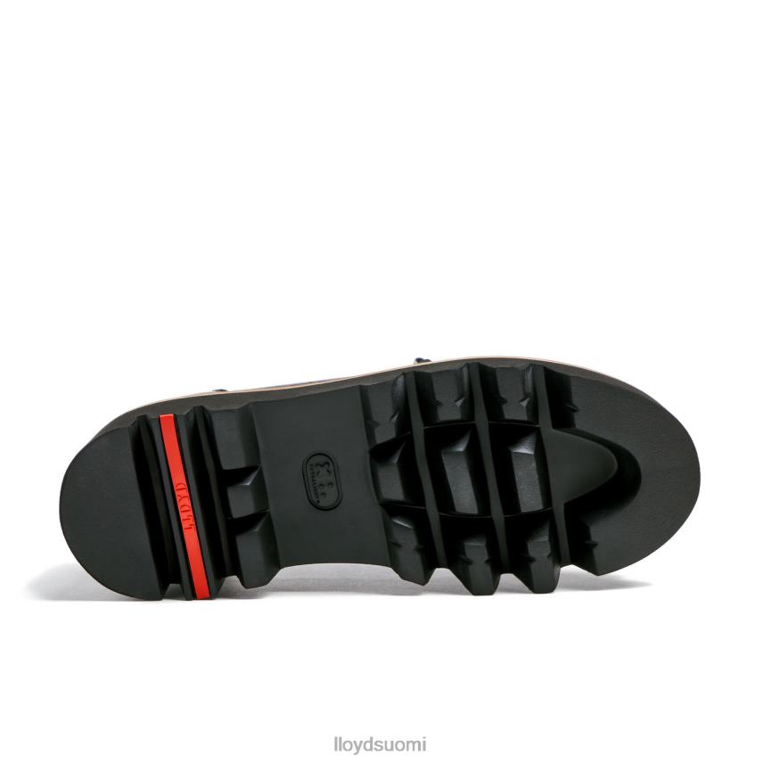 kenkiä LLOYD sileä nahkainen slip-on tohveli musta naiset 2N8DX1018