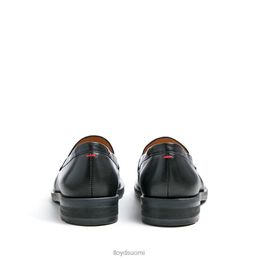 kenkiä LLOYD sileä nahkainen slip-on tohveli musta naiset 2N8DX1025