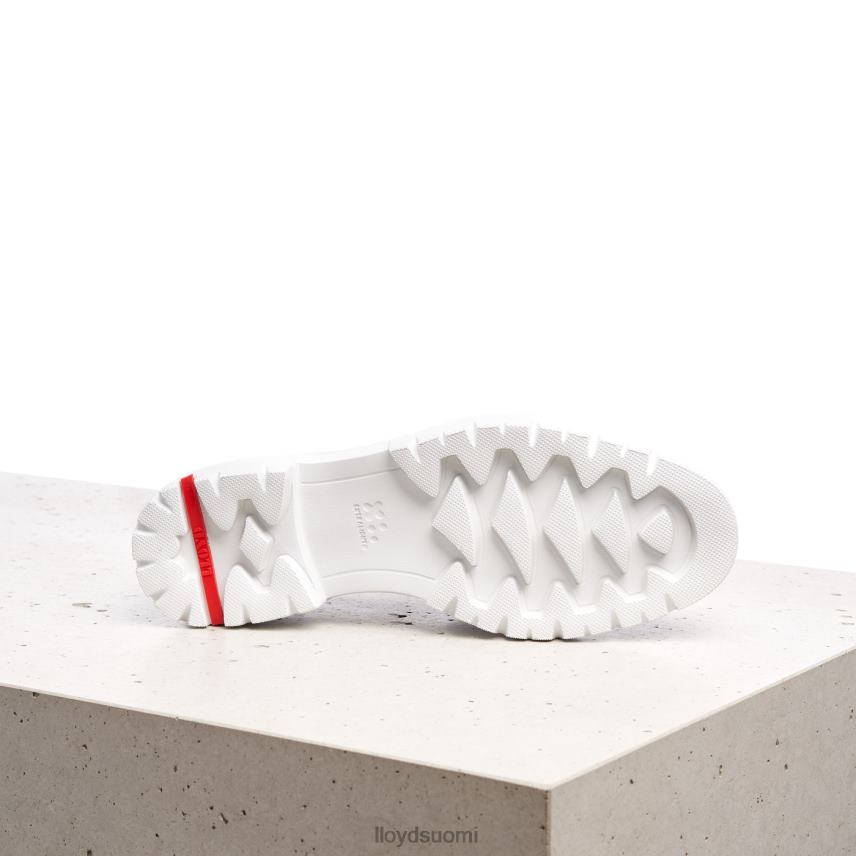 kenkiä LLOYD sileä nahkainen slip-on tohveli valkoinen naiset 2N8DX1011