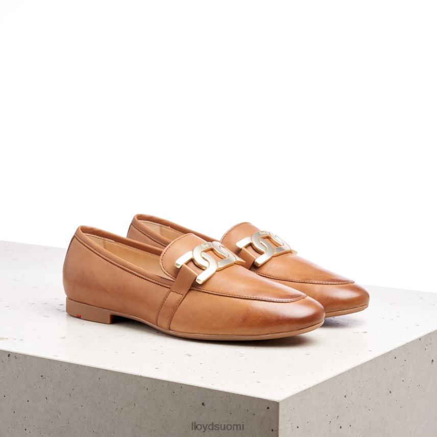 kenkiä LLOYD sileä nahkainen tohveli ruskea naiset 2N8DX1040