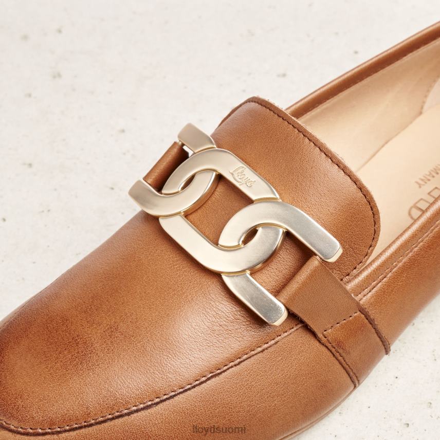 kenkiä LLOYD sileä nahkainen tohveli ruskea naiset 2N8DX1040