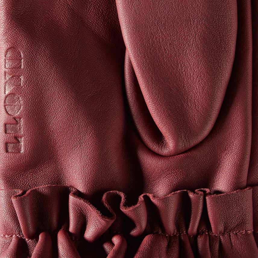 Lisätarvikkeet LLOYD tyylikkäät hanskat punainen naiset 2N8DX1313